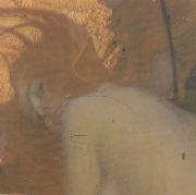 Gustav Klimt Gold Fish (detail) (mk20) painting